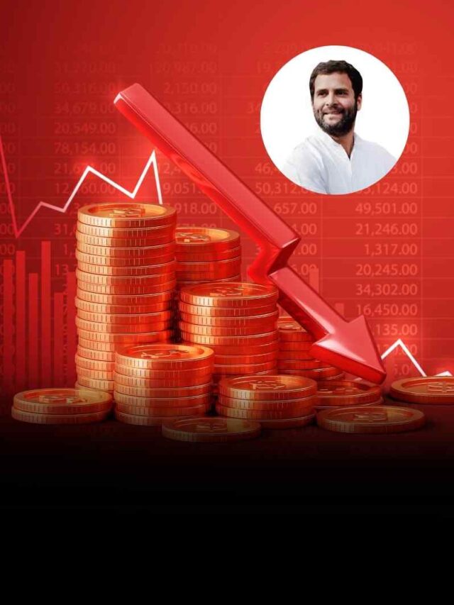Rahul Gandhi's stock portfolio increased by 6% after election results in Marathi